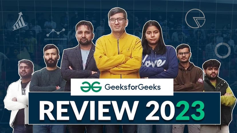 GeeksforGeeks · Year in Review